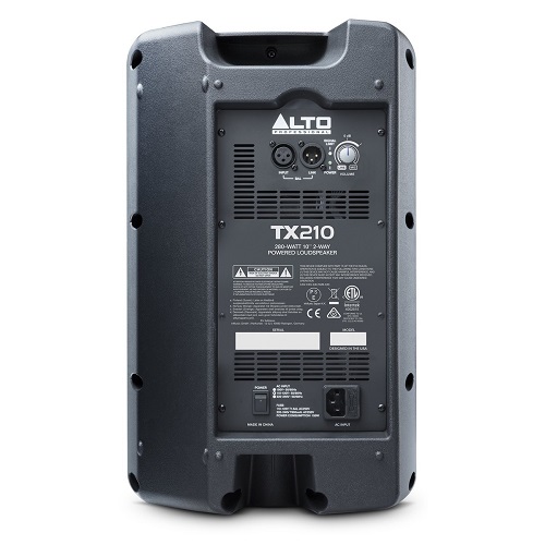 ALTO Professional TX210 10-Inch Loudspeaker with ZMX52 Studio Quality 5 Channel Mixing Desk ALTO Professional Bundle